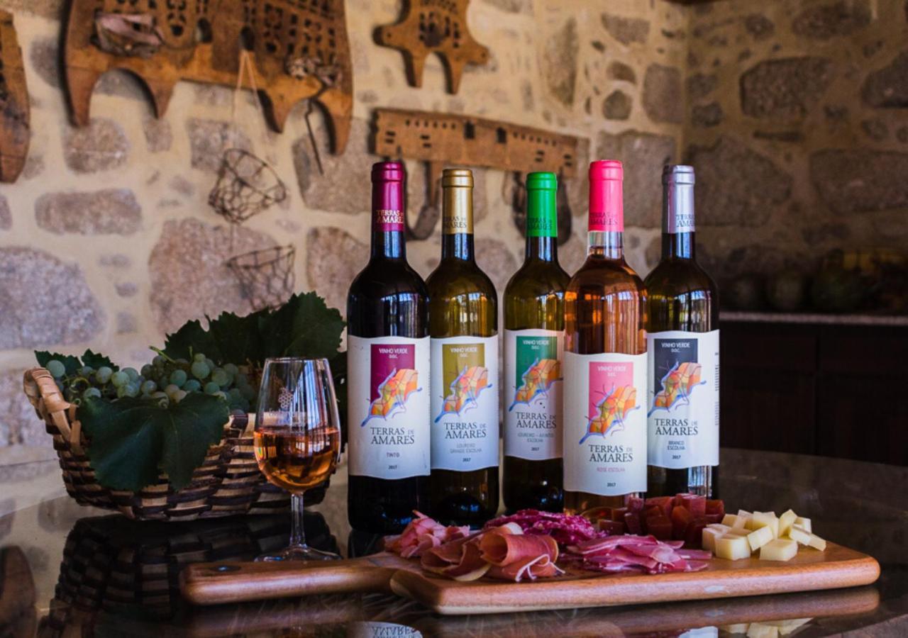 Casa Lata - Agroturismo E Enoturismo Amares Bagian luar foto