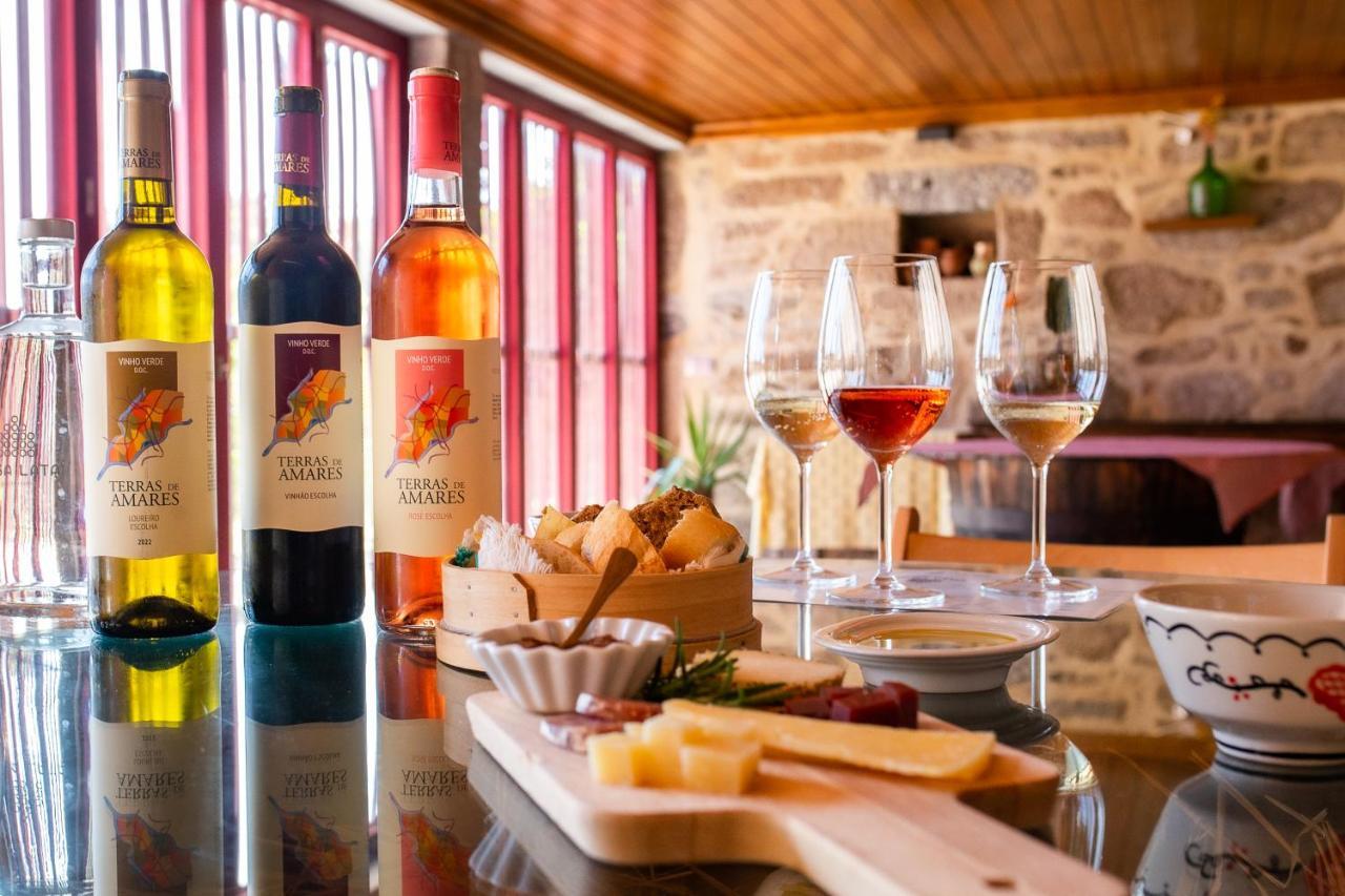 Casa Lata - Agroturismo E Enoturismo Amares Bagian luar foto